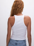 Racer Ribbed Tank