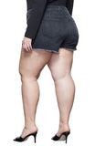 Charcoal Curve Shorts