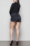 Charcoal Curve Shorts