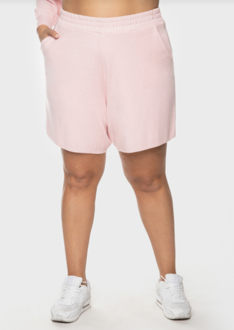 Pink Sweat Shorts