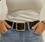 Thick Leather Belt