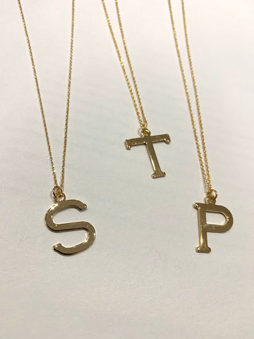 LG Initial Necklace