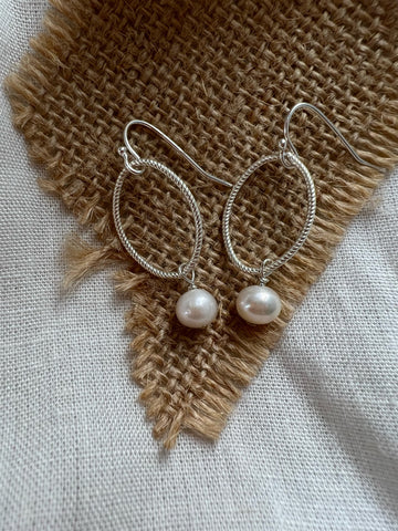 Stone Drop Earring